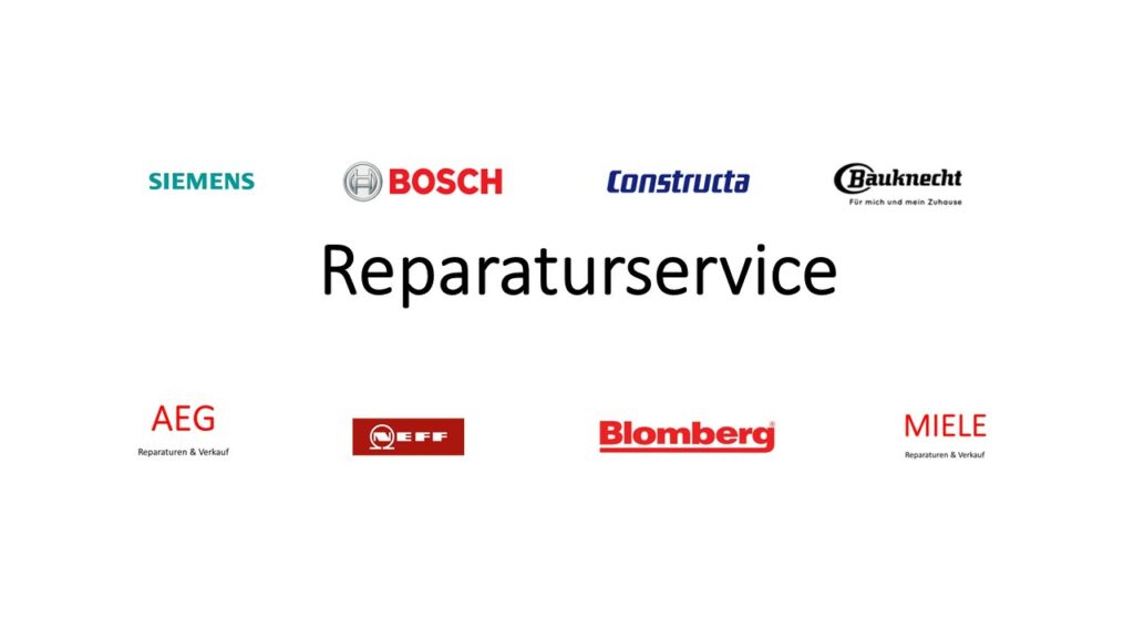 Kundendienst Reparatur Geschirrspüler Miele Siemens Bosch Neff AEG